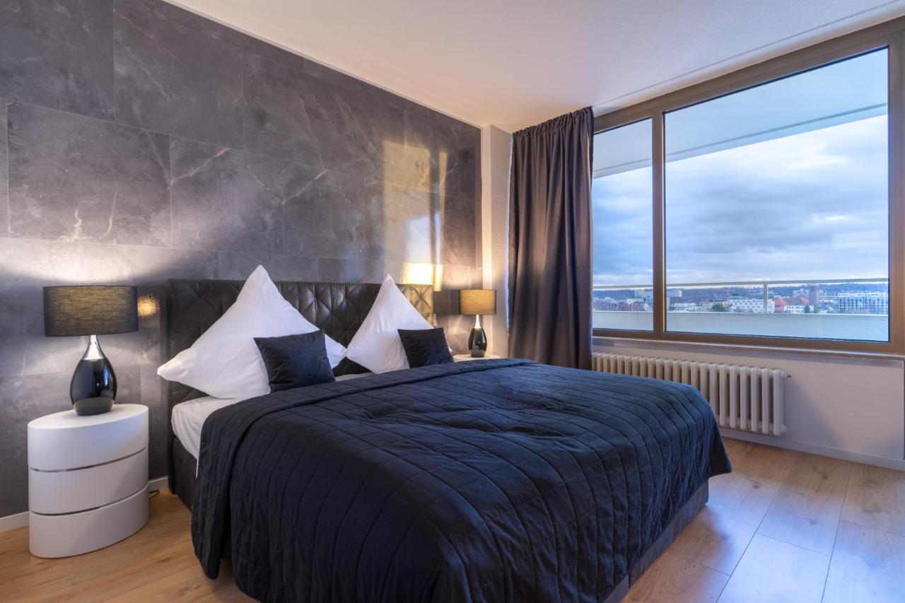 RüSuite XL I 2-Zimmer Apartment I Balkon I Netflix Essen Exterior foto