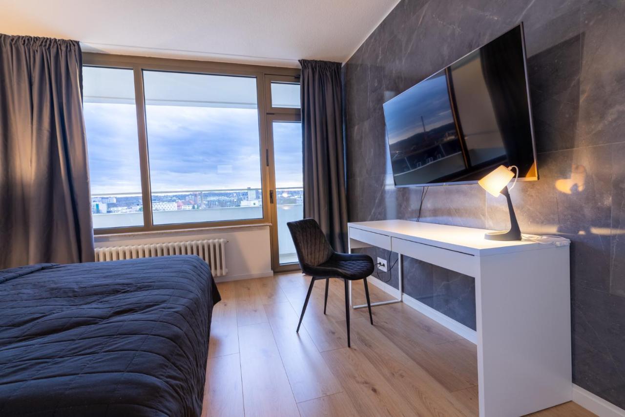 RüSuite XL I 2-Zimmer Apartment I Balkon I Netflix Essen Exterior foto