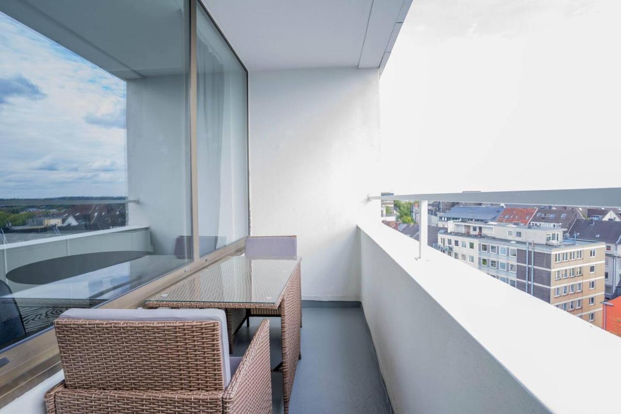 RüSuite XL I 2-Zimmer Apartment I Balkon I Netflix Essen Exterior foto